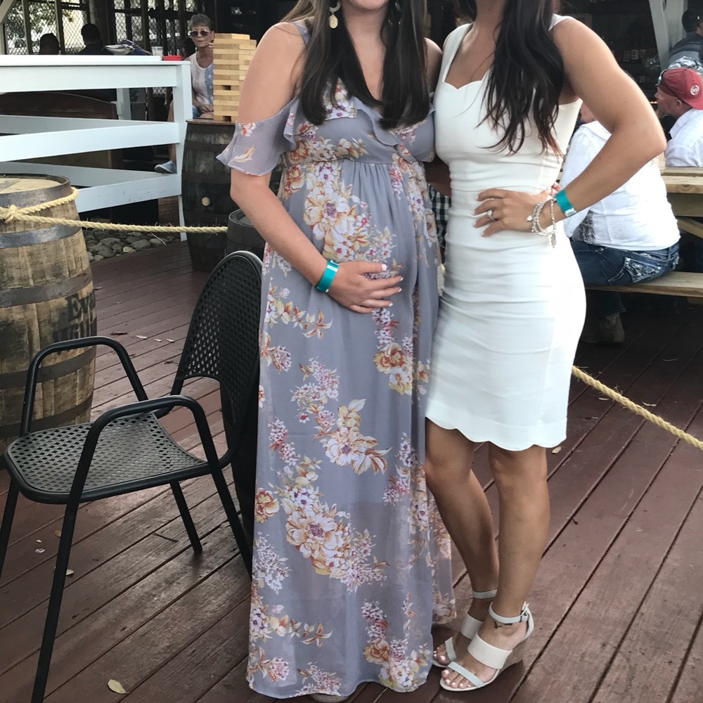Maternity maxi
